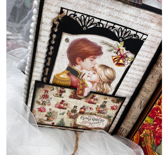 Scrapbook paper "Nutcracker"