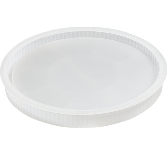 Moule en silicone « Plat à bord cannelé »