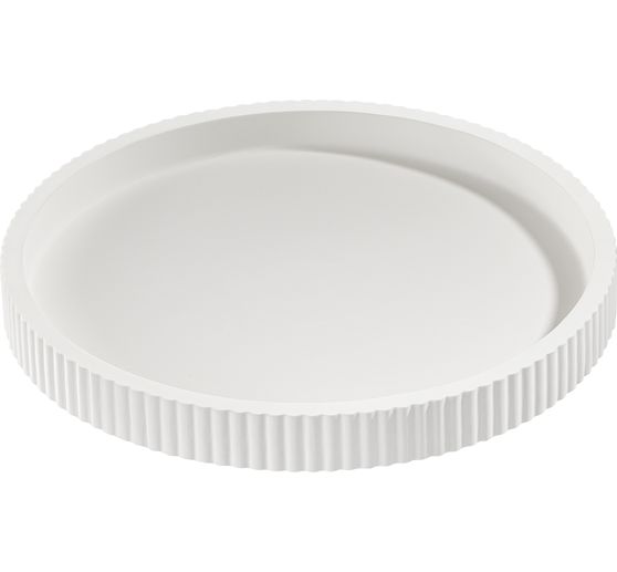 Moule en silicone « Plat à bord cannelé »