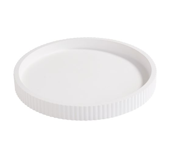Moule en silicone « Plat à bord cannelé »