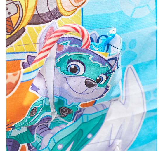 Panneau de tissu calendrier de l'Avent "Paw Patrol Mighty Pups", env. 150 x 80 cm