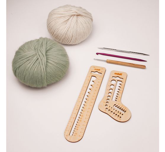 addiCalibro Set d'aiguilles en bois