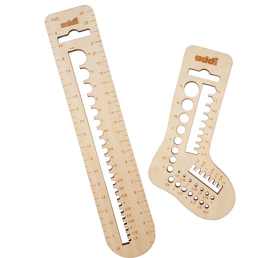 addiCalibro Set d'aiguilles en bois