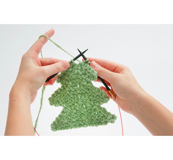 addiChristmas Lace Circular knitting needle, length 80 cm