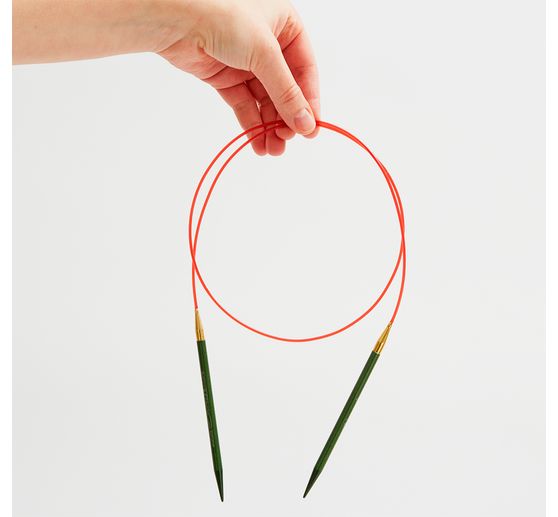 addiChristmas Lace Circular knitting needle, length 80 cm