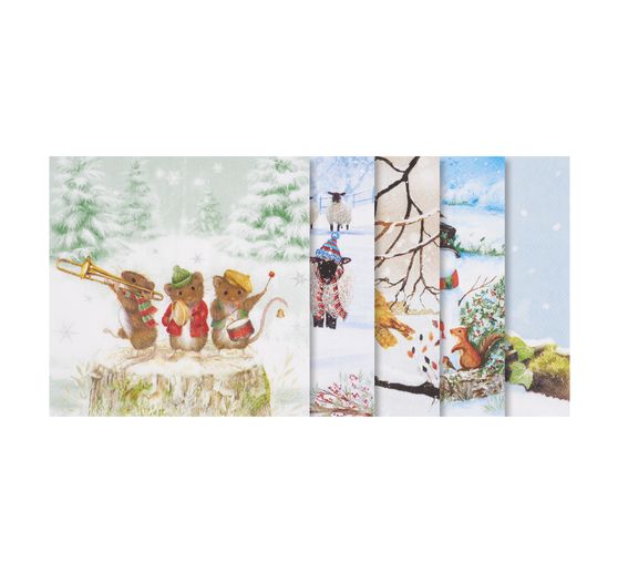 VBS Napkins set "Wintertime"