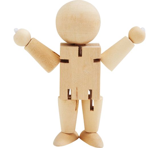 Movable figures, H 8 cm