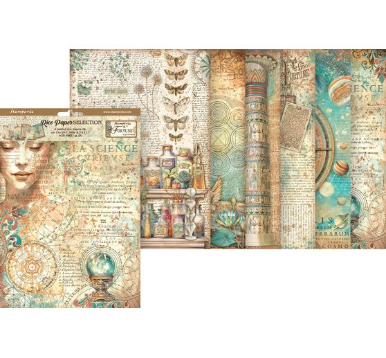 Motif straw silk assortment "Fortune"
