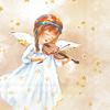 Serviette « Concert de violon »