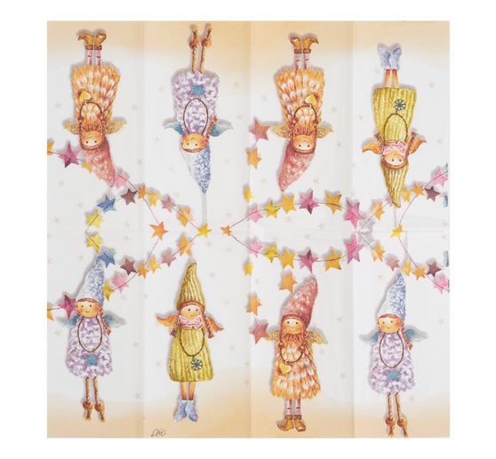 Paper handkerchiefs "Handmade Dolls"