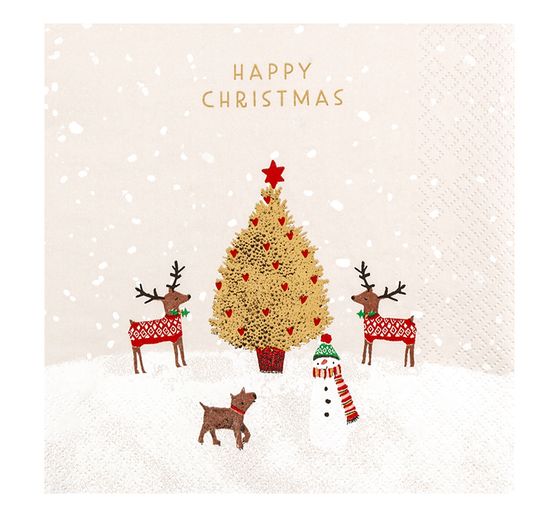 Napkin "Winter Buddies"
