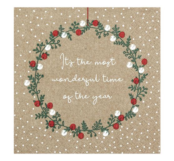 Napkin "Wonderful Time"