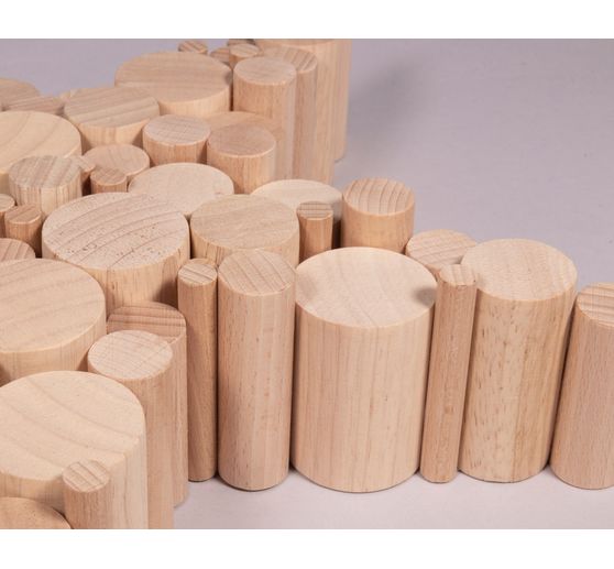 Kit créatif « Baguettes rondes en bois »,