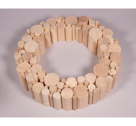 Kit créatif « Baguettes rondes en bois »,