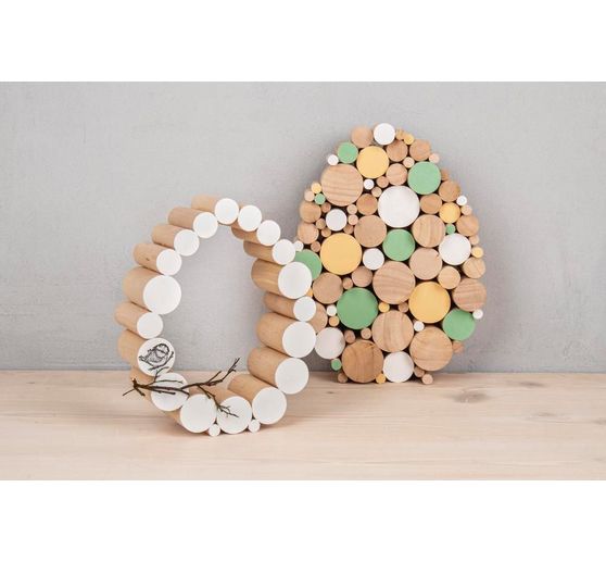 Kit créatif « Baguettes rondes en bois »,