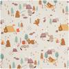 Tissu coton « Glamping »