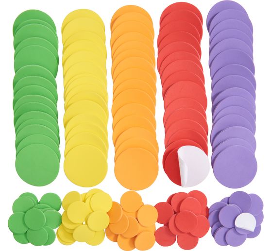 Disques en caoutchouc mousse VBS « Multicolore »