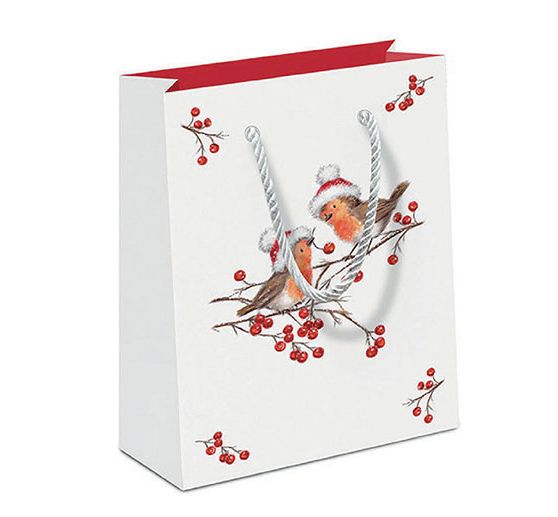 Serviette « Christmas Robins »