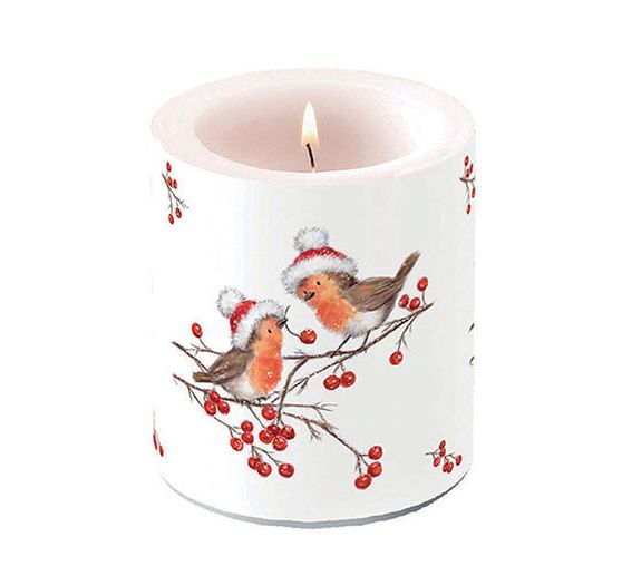 Serviette « Christmas Robins »