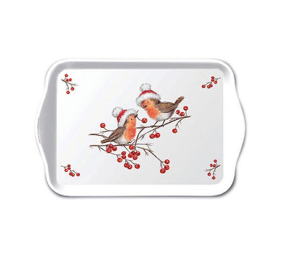Serviette « Christmas Robins »