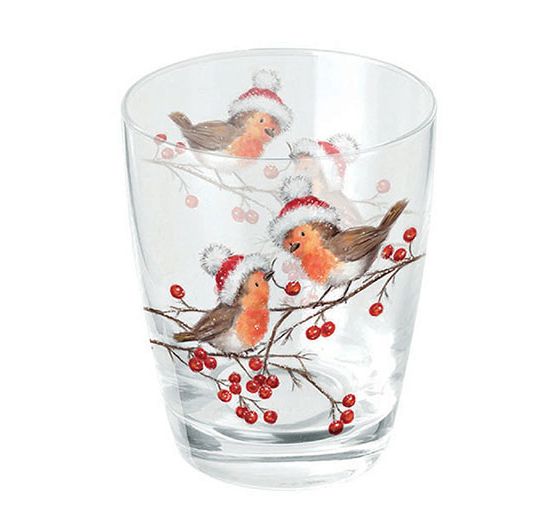 Serviette « Christmas Robins »