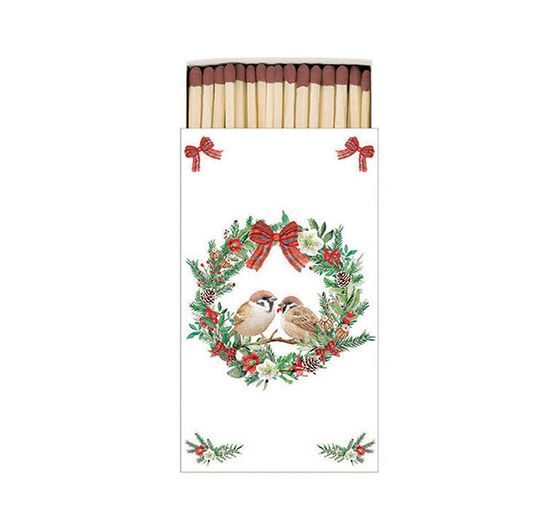 Serviette « Moineaux dans une couronne »
