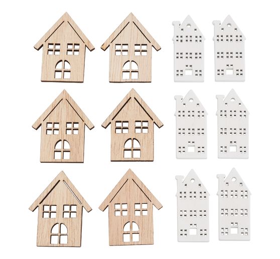 Pièces à disperser VBS « Maisons »