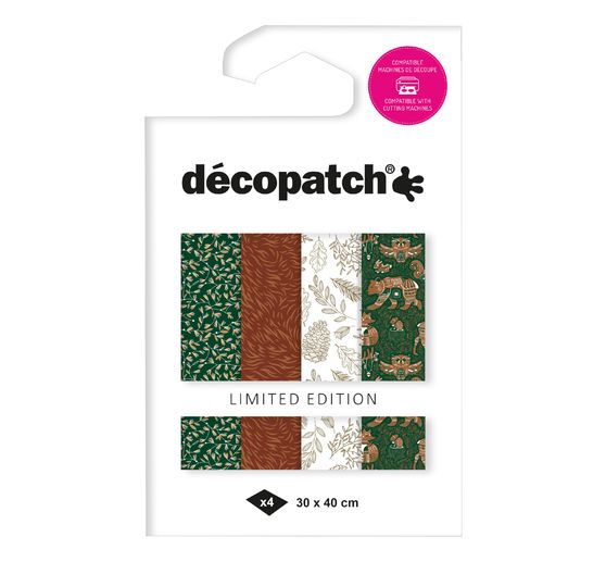 Décopatch Pocket Hot foil Collection « Forest »