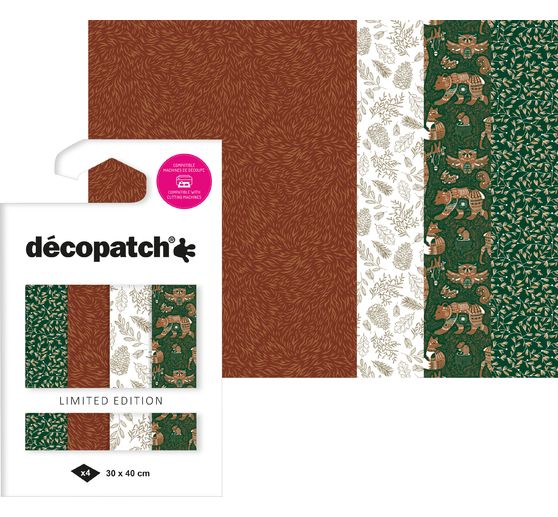 Décopatch Pocket Hot foil Collection « Forest »