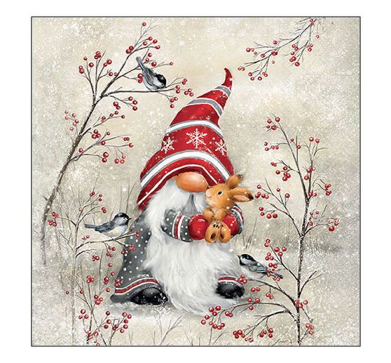 Serviette « L'étreinte des lutins »