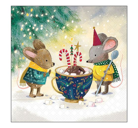 Serviette « Marshmallow Party »