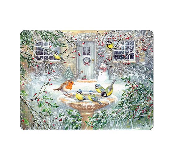 Serviette « Scène hivernale »