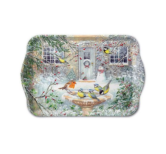 Serviette « Scène hivernale »