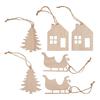 Décorations en bois à suspendre VBS « Motifs hivernaux »