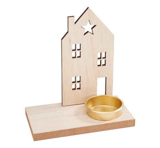 Bougeoir VBS « Maison de Noël »