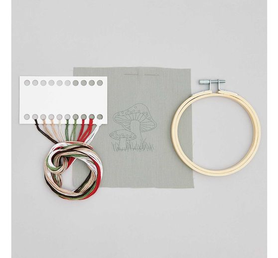 Kit de broderie Rico Design « Shroom »