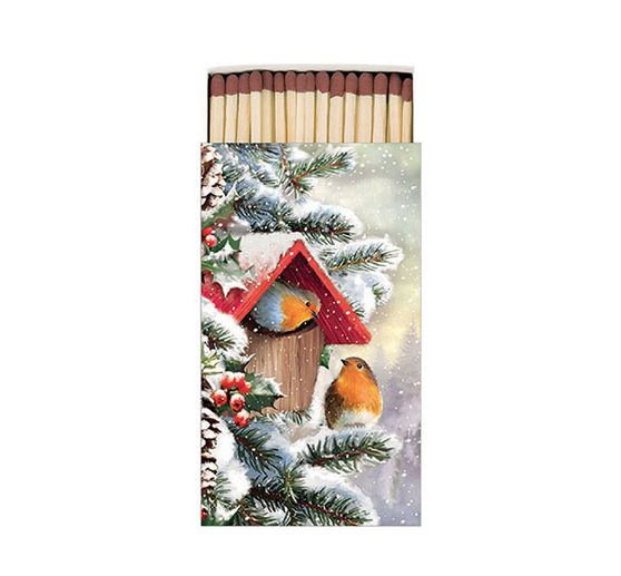 Serviette « Maison d'hiver des rouges-gorges »