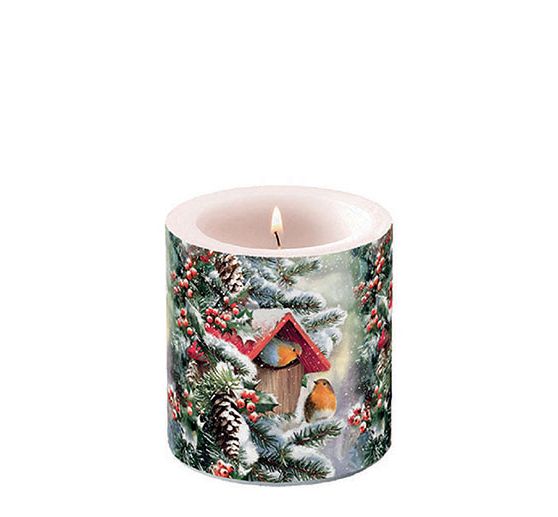 Serviette « Maison d'hiver des rouges-gorges »