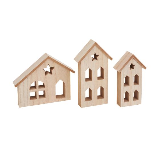 VBS Wooden silhouettes with window "Christmas"