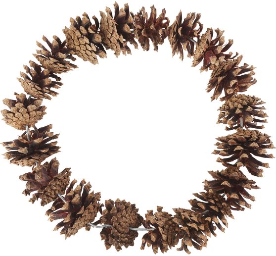 Couronne de pommes de pin