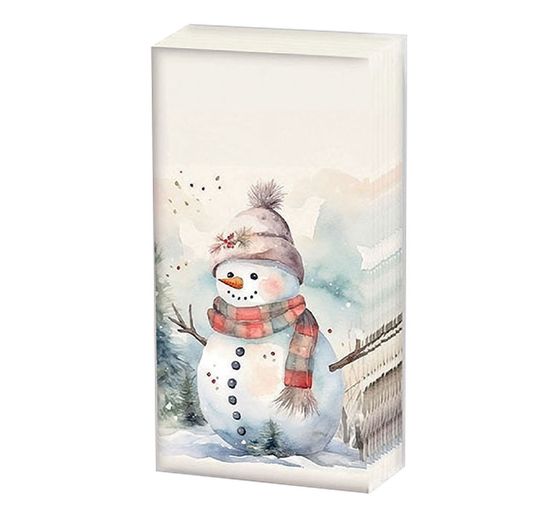 Mouchoirs en papier « Snowman »