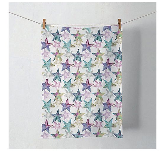 Serviette « Watercolor Stars »
