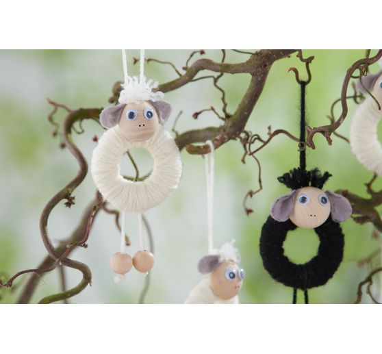 Demi-boules en bois VBS « Ø 30 mm », 25 pc.