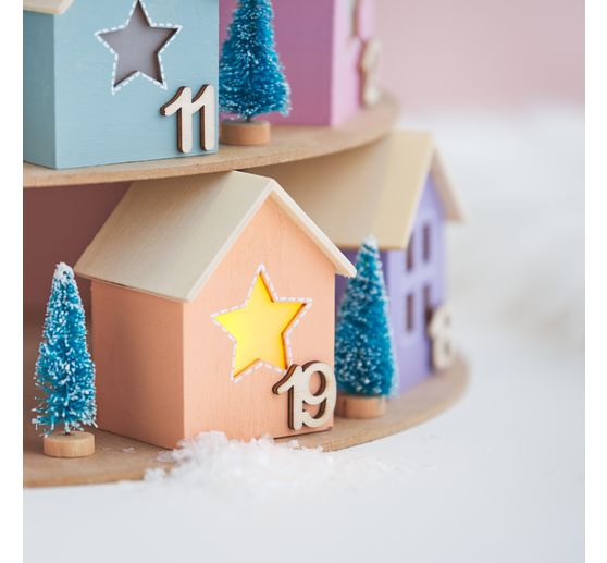 Calendrier de l'Avent VBS « Pyramide de maisons »