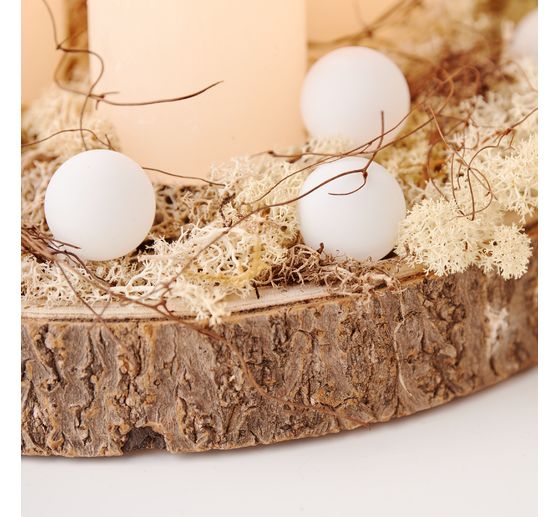 Boules de Noël en plastique VBS « Mini », Ø 3 cm