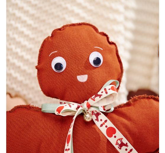 Assortiment de tissus unis Patchy « Naturel - Marron »