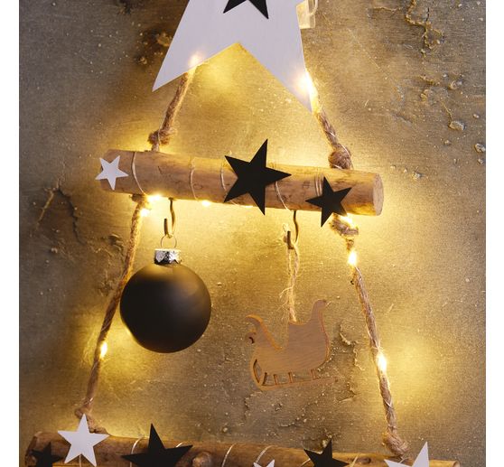 Décorations en bois à suspendre VBS « Motifs hivernaux »