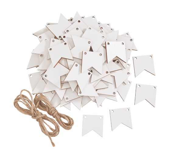 VBS Wooden pennant chain