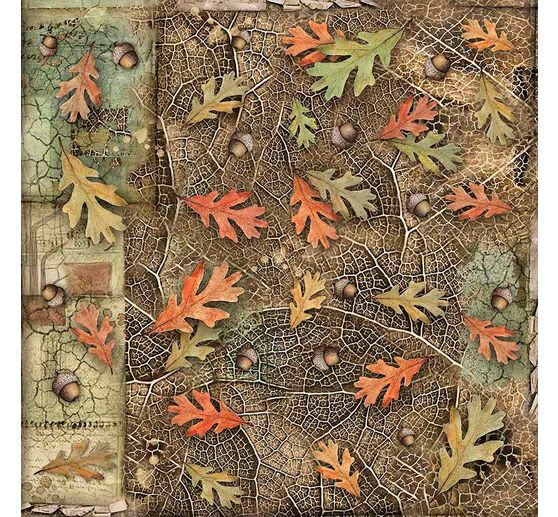 Maxi bloc de papier scrapbooking « Forest »