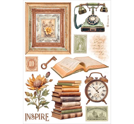 Washi Pad « Golden Harmony »
